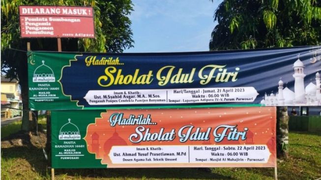 Jika Penetapan Idul Fitri Ada Perbedaan, Masjid di Banyumas Ini Siap Menggelar Salat Id Dua Kali