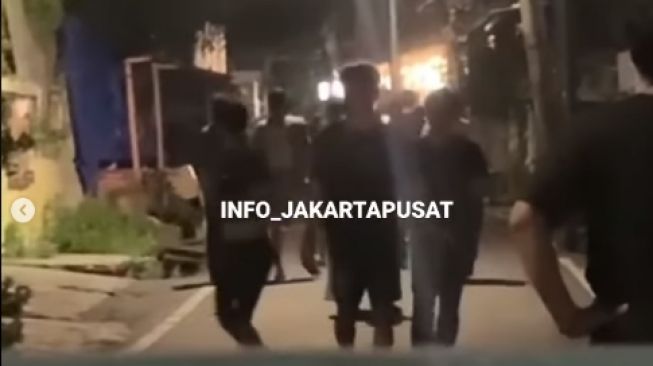 Malam Takbir Di Jakarta Pusat Diwarnai Tiga Aksi Tawuran