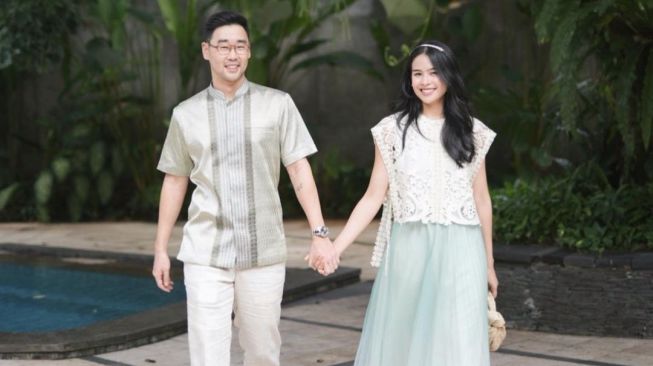 Selebriti Kenakan Baju Lebaran Sage Green (Instagram)