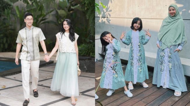 Sage Green Jadi Warna Baju Lebaran Se-Indonesia, Ini 5 Selebriti yang Ikut Mengenakannya