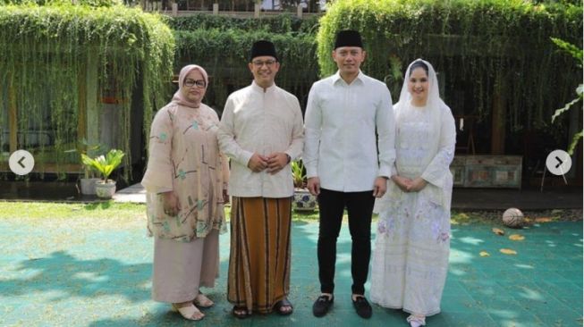 Silaturahmi ke Rumah Anies Baswedan, Agus Yudhoyono Pakai Sepatu Mewah Seharga Motor