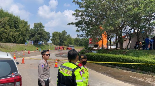 Terungkap! Semburan Api di Rest Area KM 86 Tol Cipali Berasal dari Sumur Bor Gas Alam