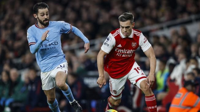 Hasil Liga Inggris: Duel Manchester City vs Arsenal Berakhir Imbang Tanpa Gol