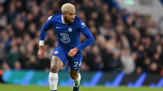 Bek sayap Chelsea, Reece James. [GLYN KIRK / AFP]