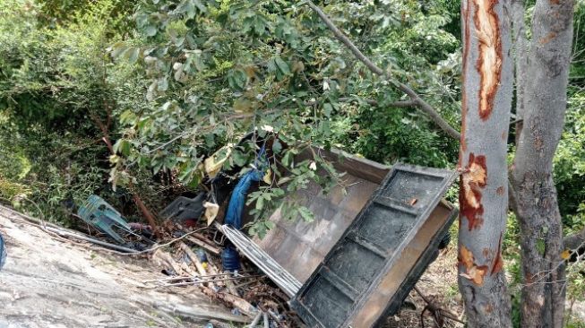 Jumlah Korban Meninggal Truk Masuk Jurang di Lamreh Bertambah