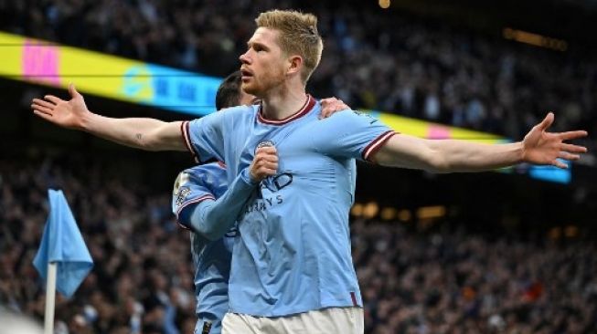 Hasil Manchester City vs Arsenal: The Citizens Menang 4-1, Kevin de Bruyne Cetak Brace