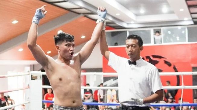 Petarung Asal Solo Jalu Aji Dharma Bakal Berlaga di Muay Thai World Championship Bangkok