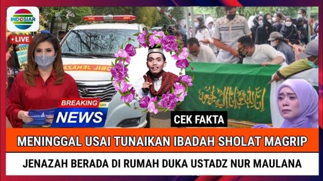 CEK FAKTA: Ustaz Nur Maulana Meninggal Usai Salat Maghrib, Benarkah?