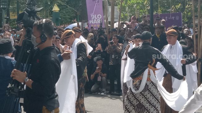 Bersama Gibran Ikut Menari di Solo Menari, Sandiaga Uno: Masuk Program Kharisma Event Nusantara