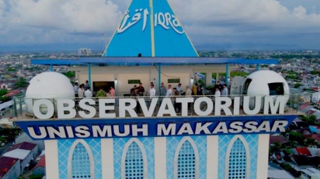 Observatorium Unismuh Makassar Digunakan Lihat Hilal, Hibah Pemprov Sulsel Rp650 Juta