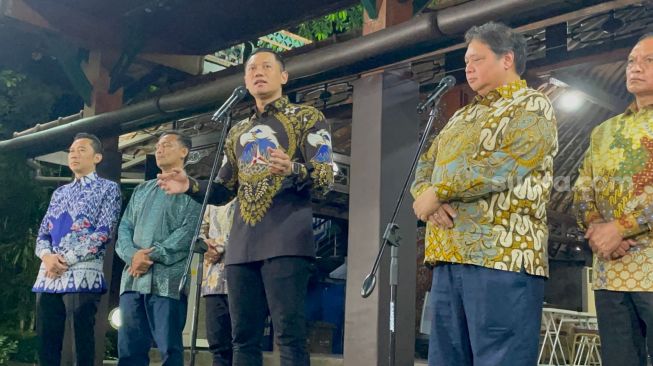 Pertemuan SBY - Airlangga Golkar, AHY: Ada Yang Coba Utak-atik Sistem ...