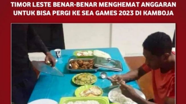 Pemain Timor Leste Cuma Makan Ayam Goreng dan Telor Ceplok di SEA Games 2023, Benarkah?