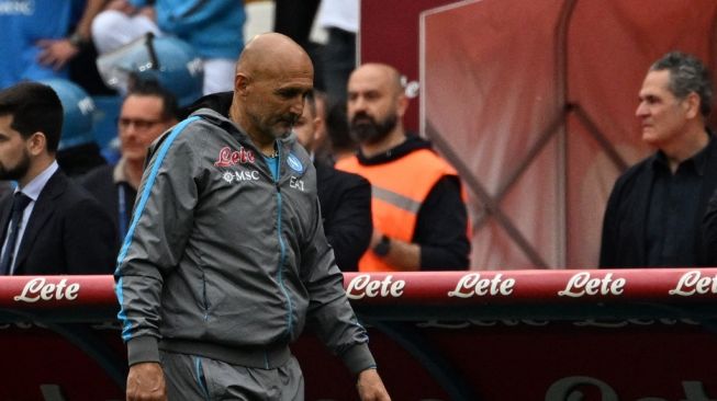 Respons Spalletti usai Pesta Juara Napoli Tertunda pasca Imbang dengan Salernitana