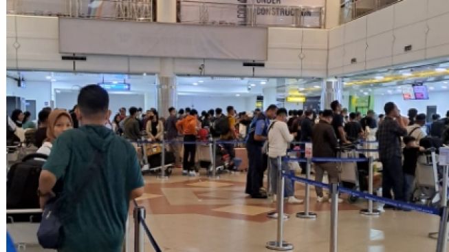 Tahun Ini Total Arus Balik di Bandara Hang Nadim Batam Membludak