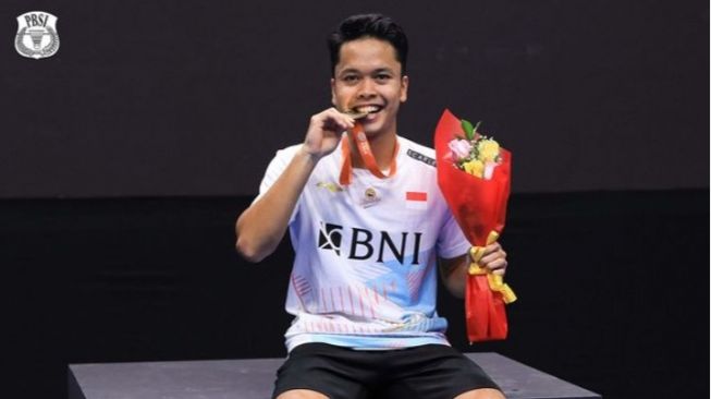 3 Rekor yang Berhasil Dipecahkan Anthony Ginting usai Juarai BAC 2023