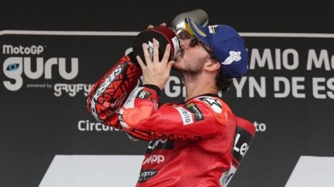 Juarai MotoGP Spanyol 2023, Francesco Bagnaia: Ini Mungkin Kemenangan Terbaik Saya