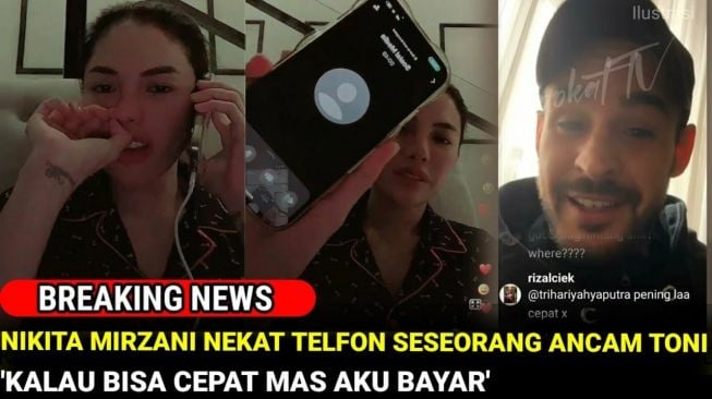 CEK FAKTA: Nikita Mirzani Bayar Orang Demi Ancam Antonio Dedola, Benarkah?