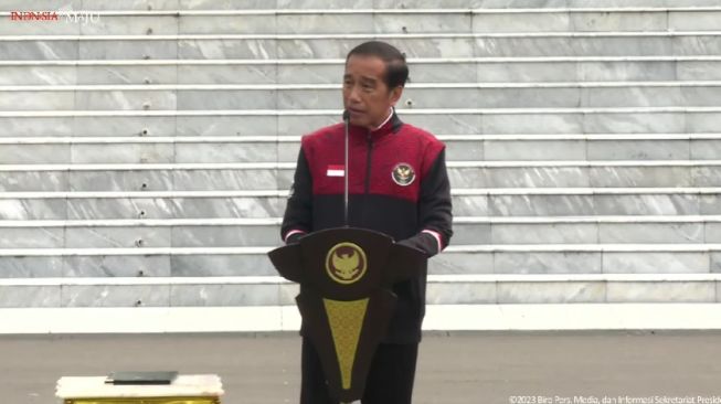 Lepas 599 Atlet Indonesia Berlaga di Sea Games 2023, Jokowi Targetkan Lebih dari 69 Emas dan Duduki Peringkat Puncak