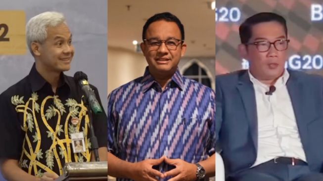 Fakta Ganjar Pranowo Pernah Satu Grup WA Sama Anies Baswedan dan Kang Emil