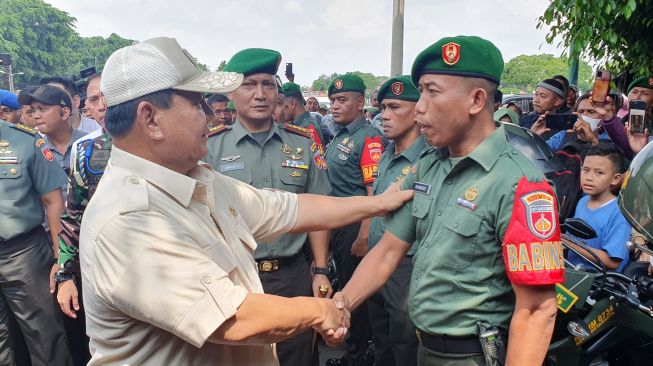 Singgung Sikap Tempramen Anggota Muda, Menhan Prabowo Subianto Minta TNI-Polri Perkuat Kekompakan