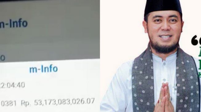 Fantastis! Kades Cak Fauzi Pamer Saldo Rekening Rp 53 Miliar, Uang Modal Jadi Cabup Bondowoso