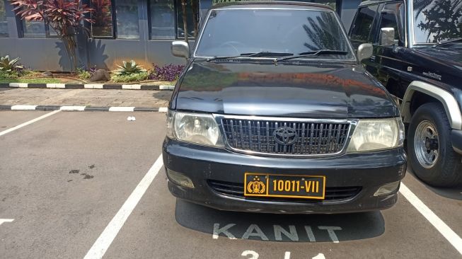 Waduh, Koboi Jalanan Jakbar Ternyata Pakai Pelat Dinas Polisi Palsu