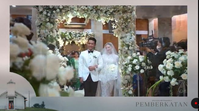 Pernikahan Jessica Mila dan Yakup Hasibuan [YouTube: Jessica Mila]