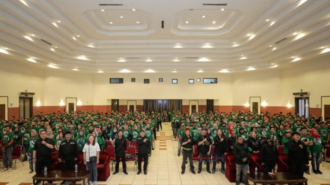 Komunitas Ojek Online Indonesia Lantik 17 Korda di DKI Jakarta Hingga Jabar