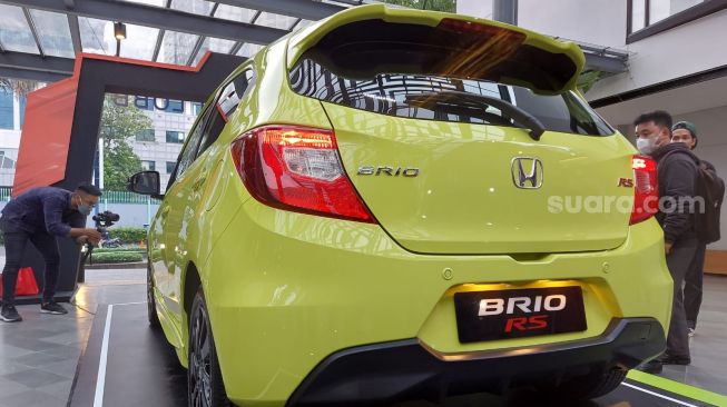 PT Honda Prospect Motor (HPM) Resmi Meluncurkan New Honda Brio. [Jeghesta]