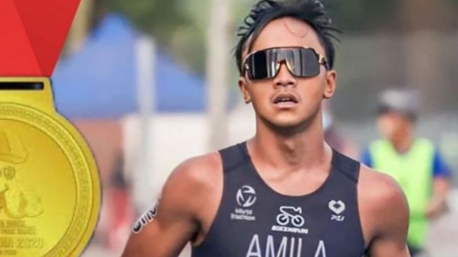 Rashif Amila Yaqin Sumbang Emas Pertama untuk Indonesia di SEA Games 2023