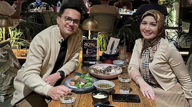 Sahrul Gunawan dan Dine Mutiara. [Instagram]