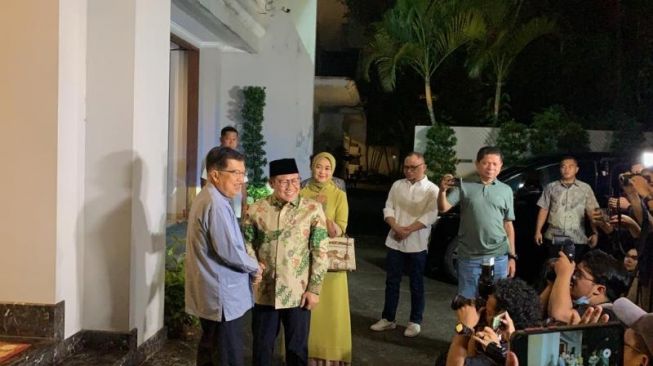 Cak Imin Sambangi Rumah Jusuf Kalla, Serap Pengalaman Saat JK Jadi Wapres