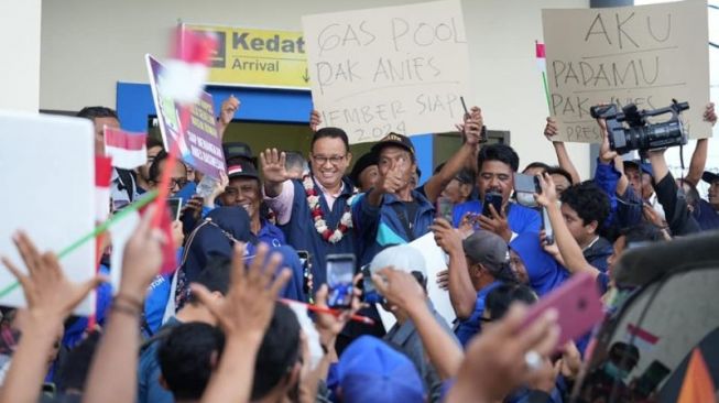 Sebut Lawannya di Pilpres 2024 Punya Kekuatan Besar, Anies ke Relawan: Tapi Kita Tidak Gentar