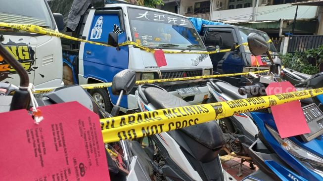 Sikat Puluhan Motor Buat Beli Sabu, Sindikat Maling Jaringan Jakarta - Lampung Dicokok di 'Save House'