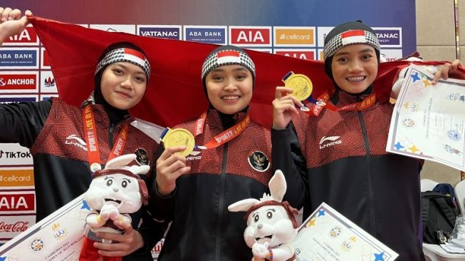 Tim Kun Bokator Putri Emosional Usai Sumbang Emas untuk Indonesia