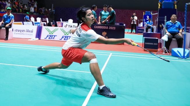 SEA Games 2023: Taklukkan Kamboja 3-0, Tim Putri Bulu Tangkis Indonesia ke Semifinal