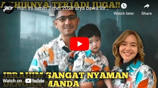 Hoaks Arya Saloka bawa putranya ke rumah Amanda Manopo.