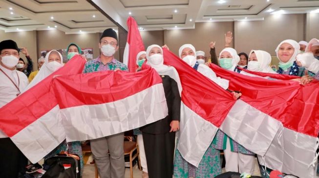 Embarkasi Surabaya Terima 36.938 Jemaah dan Tenaga Dalam Pelaksanaan Haji 2023. (Dok: Pemprov Jatim)