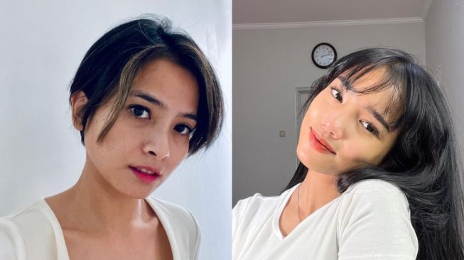 Kolase potret Acha Septriasa dan Fuji. (Instagram)