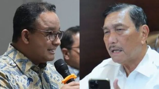 Perang Sengit Luhut vs Anies soal Subsidi Mobil Listrik: Tantang Datang ke Kantor!