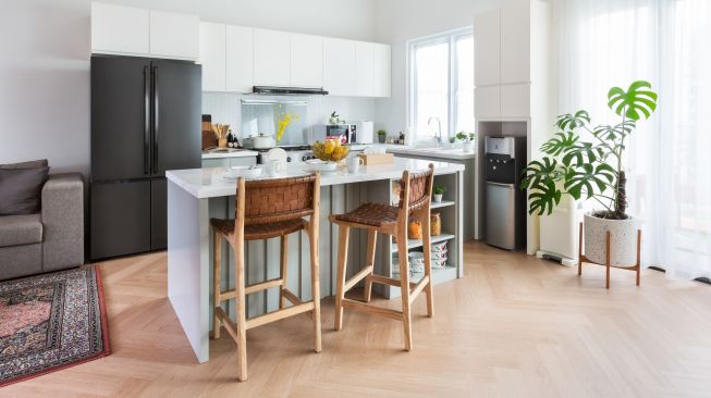 5 Inspirasi Dapur Kekinian dengan Kitchen Island yang Mewah