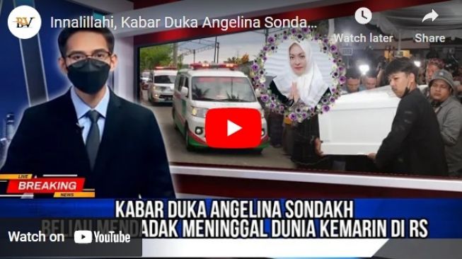 Hoaks Angelina Sondakh meninggal dunia. 