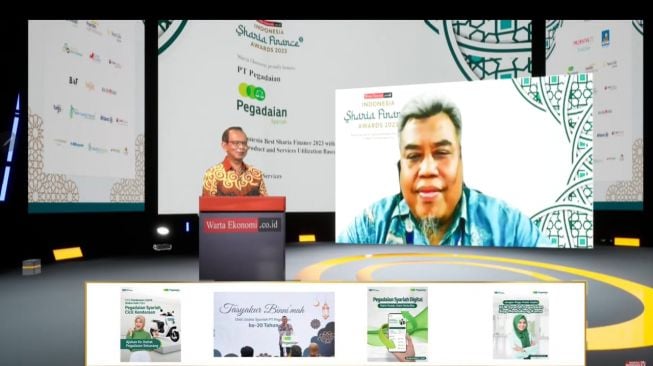 Pegadaian Raih Penghargaan Indonesia Sharia Finance Award 2023