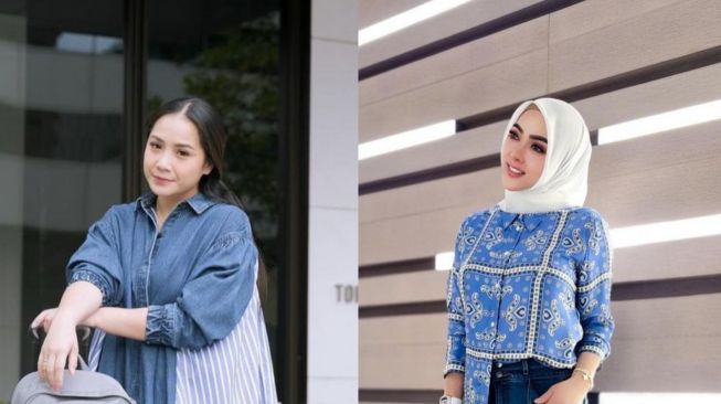 Adu Gaya Nagita Slavina vs Syahrini, Dua Sultanah yang Tenteng Raket Tenis Seharga Mobil