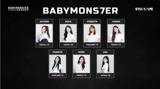 YG Entertainment Umumkan Final Line-up BABY MONSTER, Penuh Plot Twist!