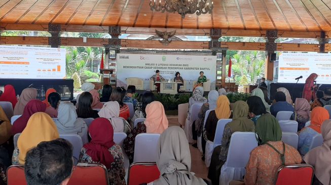 Infobank Gelar Literasi dan Inklusi Keuangan Bersama OJK, BI, dan LPS di Bantul