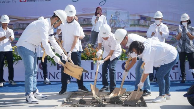 Masuk Tahap Topping Off, Living World Grand Wisata Bekasi Ditargetkan Beroperasi Awal 2024