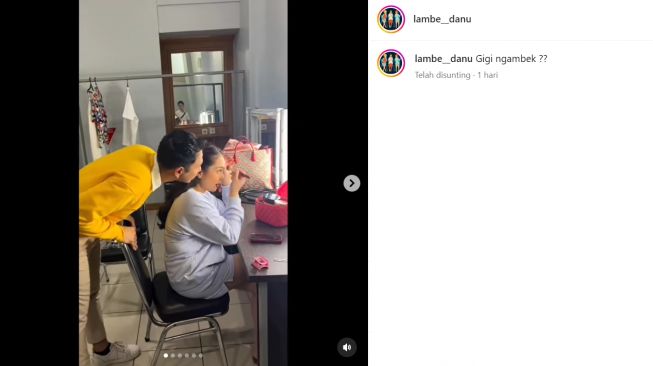 Nagita Slavina diduga ngambek dengan Raffi Ahmad (Instagram/@lambe__danu)