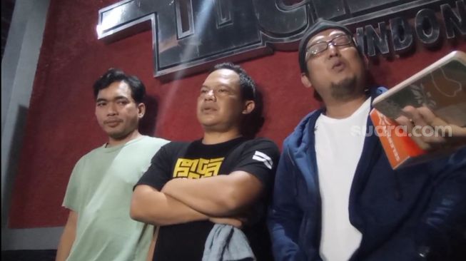 Band Wali saat sesi latihan jelang konser di Malaysia saat ditemui di studio Serpong, Tangerang Selatan pada Jumat (12/5/2023) [Suara.com/Rena Pangesti]