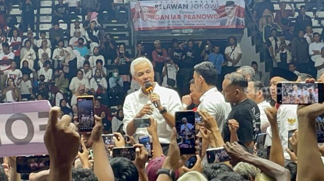 Minta Para Relawan Jokowi Dukung Dirinya di 2024, Ganjar: Yuk Kita Bikin Rampak Barisannya Makin Kompak